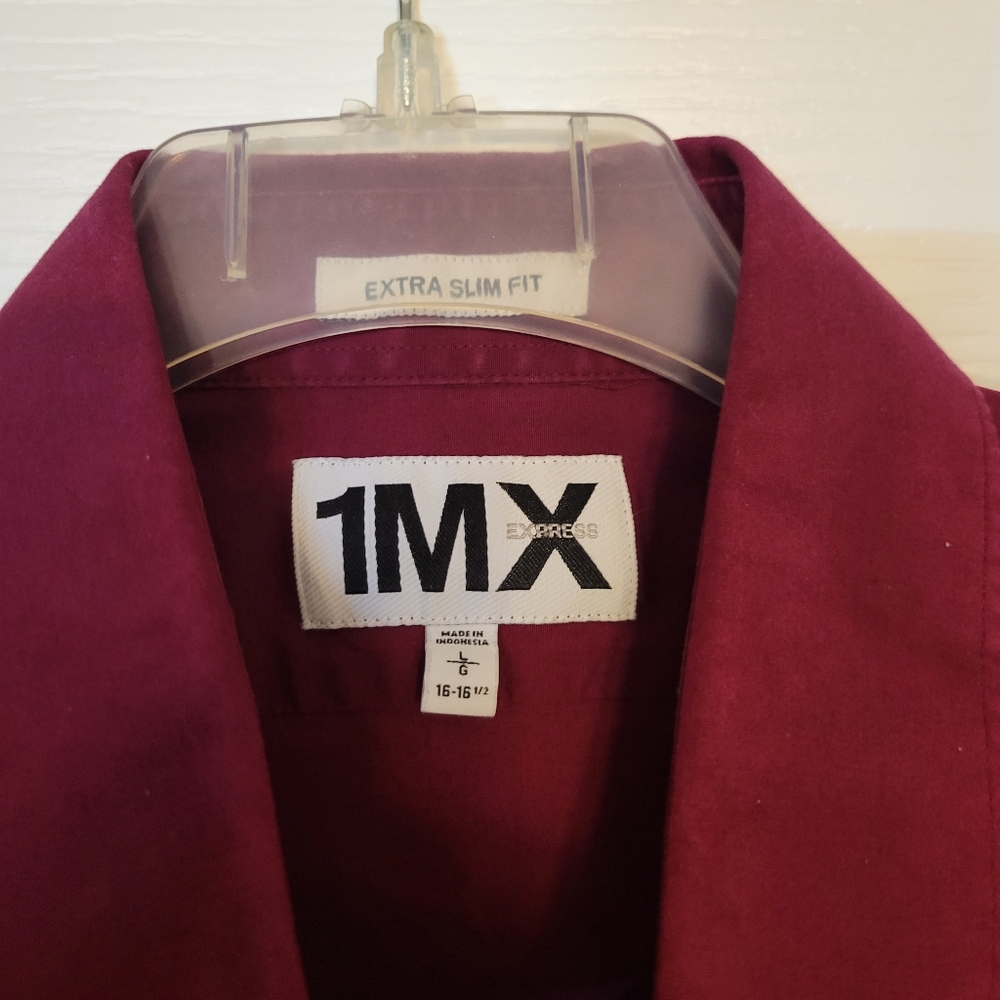 Express dress shirt extra slim fit large